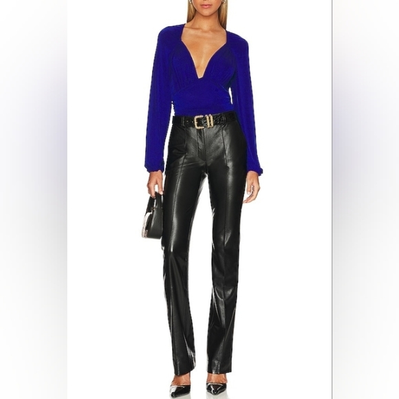 NWT Free People In Your Arms Bodysuit in Electric Indigo Large - Picture 6 of 10